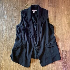 Chico's Elegant Black Vest
